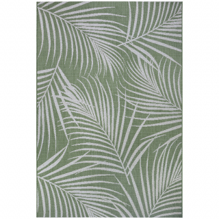 Koberec Venice, 150x80 cm - zelená/krémová bílá