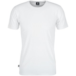 Pánské triko Malme, krátký rukáv - bílá