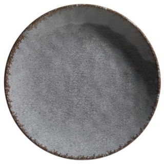 Talíř plochý Portage, 25,6 cm - šedá