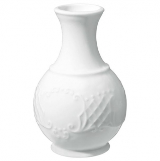 Váza Menuett, 8x12 cm - bílá