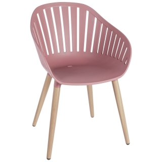 Venkovní židle Gimani - růžová