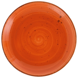 Talíř plochý Nebro, 20 cm - červená