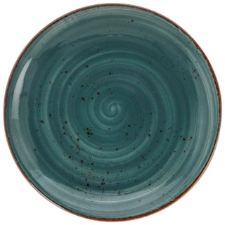 Talíř plochý Nebro, 25 cm - modrá