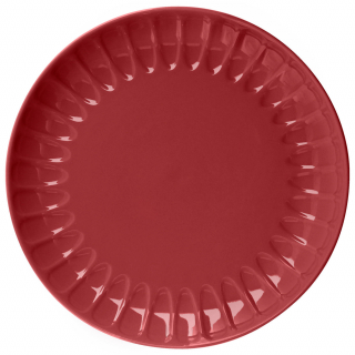 Talíř plochý Bel Colore, 21,5 cm - červená