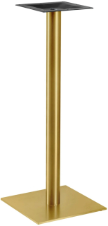 Stolová podnož Orio, 42x42x108 cm - zlatá