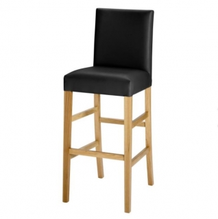 Barová židle Havanna - dub/černá