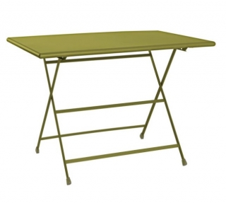Stůl Sunny, obdélníkový 110x70 cm - zelená