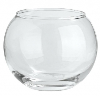 Mini sklenice Bubble Ball, 400 ml - průhledná