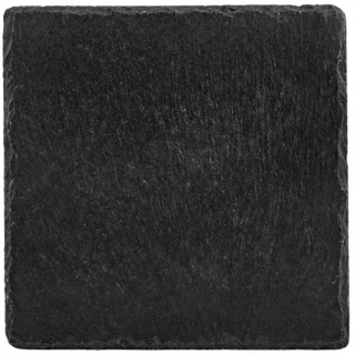Břidlicová deska Patara, 25x25 cm - černá