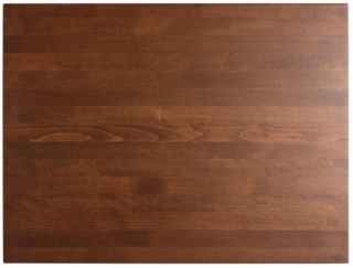 Stolová deska z masivního dřeva Kentucky, 80x60 cm - buk/mořený tabák