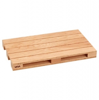 Dřevěná paleta na servírování Arawa, 35x20 cm - bez nožek