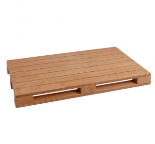 Dřevěná paleta na servírování Arawa, 60x40 cm - bez nožek
