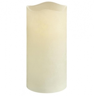 LED svíčka Gardis, 10x20 cm - krémová bílá