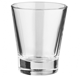 Mini sklenice Nele, 90 ml - průhledná