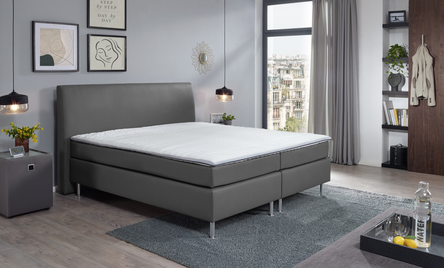 Postele Boxspring Comfort Postele Boxspring Comfort