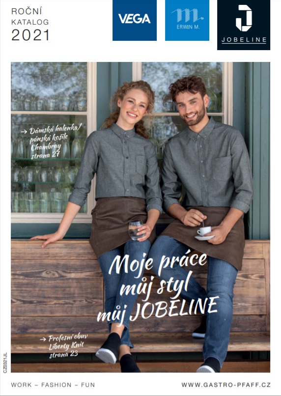 Roční katalog Jobeline 2021 - profesní oděvy