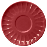 Podšálek k šálku na espresso Bel Colore, 11,5 cm - červená