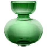 Skleněná váza Nishay, 22,3x25 cm - zelená