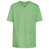Unisex pracovní tunika, krátký rukáv - lipově zelená