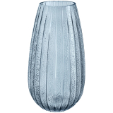 Skleněná váza Ana, 16x30 cm - modrá