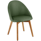 Židle Alwin, zelená