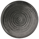 Talíř plochý s okrajem Etana, 30 cm - šedá