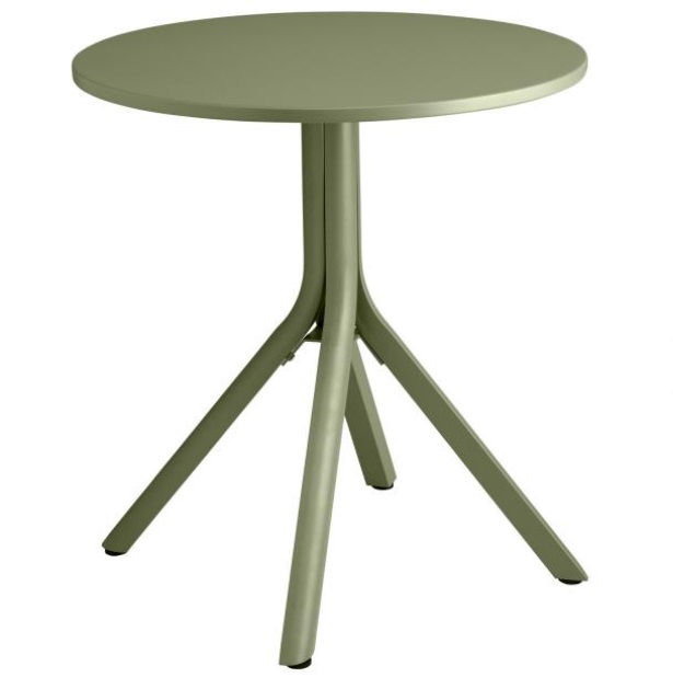 Stůl Pavonia, 70x73 cm - zelená