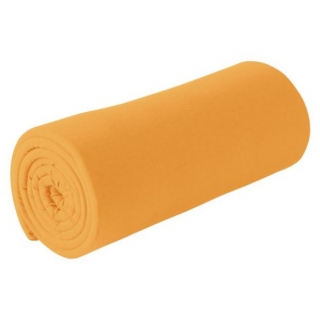 Napínací žerzejové prostěradlo Jersey, 90-100x190-200 cm - oranžová