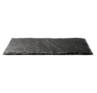 Břidlicová deska Patara, 22x13 cm - černá