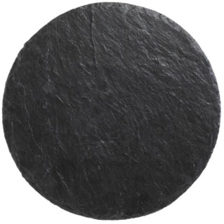 Břidlicová deska Patara, 30 cm - černá