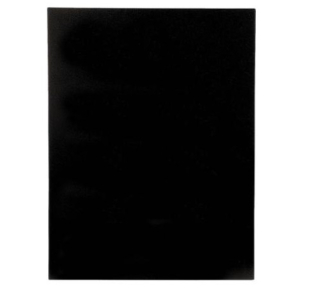 Plastová tabulka Stanko, DIN A5 - černá