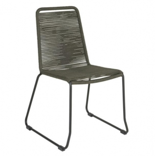 Židle bez područek Filea - antracitová