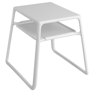 Odkládací stolek Atlantico, 29x37x39 cm - bílá
