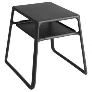 Odkládací stolek Atlantico, 29x37x39 cm - antracitová