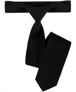 Ruck-zuck předvázaná kravata - černá