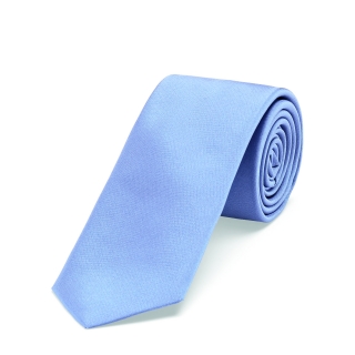 Kravata úzká - světle modrá
