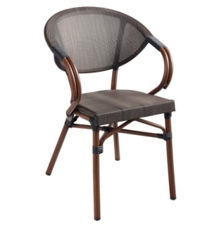 Židle s područkami Rimalia - antracitová
