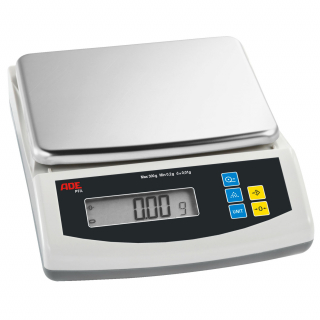 Digitální kuchyňská váha PFA, 26x19x7,8 cm - stříbrná