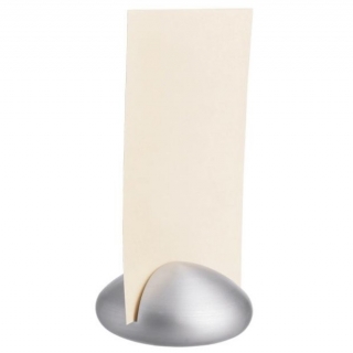 Hliníkový stojánek, 7,2x3,4 cm - stříbrná