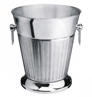 Chladící kbelík na láhve Gamay, 5,5 l - stříbrná