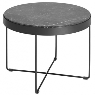Odkládací stůl Tavolina, 60x46 cm - černá