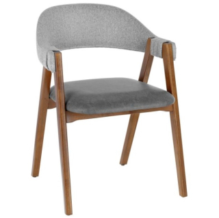 Židle s područkami Imano - antracitová