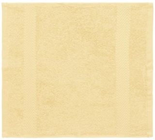 Ručník pro hosty Bermuda, 30x30 cm - žlutá