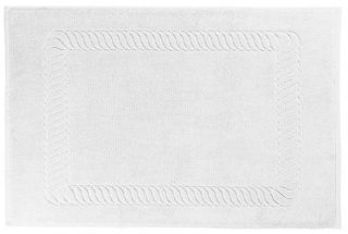 Koupelnová předložka Bermuda, 50x70 cm - bílá