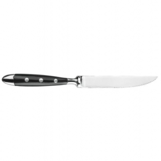 Pizza/steak nůž (Mono. 13/0) Gutshof, 21,3 cm - stříbrná/černá