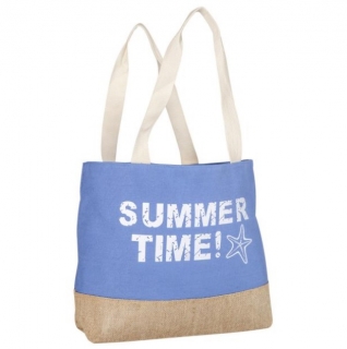 Wellness taška Summer Time,  33x50 cm - modrá