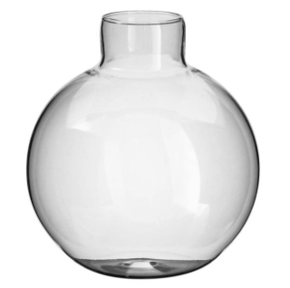 Skleněná váza Fenyra, 10x11 cm - průhledná