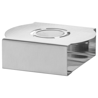 Ohřívač na čajovou konvici Benja, 14x16x5,5 cm - stříbrná