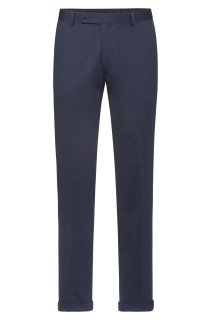 Pánské kalhoty CASUAL - modrá melírovaná