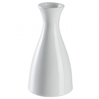 Porcelánová váza, 6x12 cm - bílá